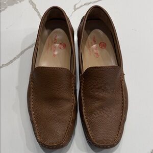 Marc Joseph Brown Leather Loafers